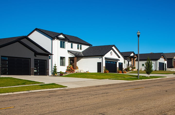 Suburban Home in North Dakota
